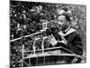 Addressing Tuskegee Graduates-Horace Cort-Mounted Photographic Print