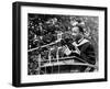 Addressing Tuskegee Graduates-Horace Cort-Framed Photographic Print