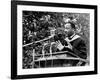Addressing Tuskegee Graduates-Horace Cort-Framed Photographic Print