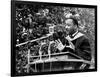 Addressing Tuskegee Graduates-Horace Cort-Framed Photographic Print