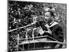 Addressing Tuskegee Graduates-Horace Cort-Mounted Photographic Print