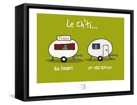 Adé l'chicon - Le Ch'ti au travail et en vacances-Sylvain Bichicchi-Framed Stretched Canvas