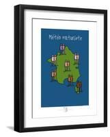 Adé l'chicon - Météo naturiste-Sylvain Bichicchi-Framed Art Print