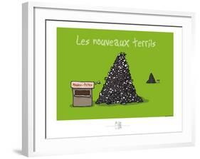 Adé l'chicon - Nouveaux terrils-Sylvain Bichicchi-Framed Art Print