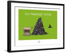 Adé l'chicon - Nouveaux terrils-Sylvain Bichicchi-Framed Art Print