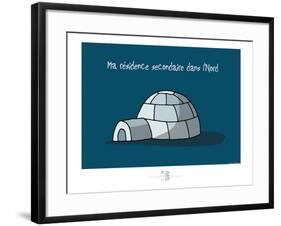 Adé l'chicon - Résidence secondaire dans le nord-Sylvain Bichicchi-Framed Art Print