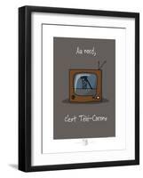 Adé l'chicon - Télé-corons-Sylvain Bichicchi-Framed Art Print
