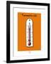 Adé l'chicon - Thermomètre Ch'ti-Sylvain Bichicchi-Framed Art Print
