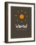 Adé l'chicon - Wanted-Sylvain Bichicchi-Framed Art Print