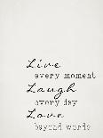 Live Laugh Love-Adebowale-Art Print