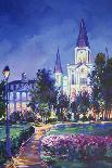 New Orleans Courtyard-ADEL-Giclee Print