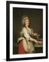 Adelaide Augie (Ou Auguier), Femme De Chambre De La Reine En Laitiere Au Trianon - Madame Adelaide-Adolf Ulrich Wertmuller-Framed Giclee Print