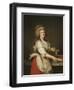 Adelaide Augie (Ou Auguier), Femme De Chambre De La Reine En Laitiere Au Trianon - Madame Adelaide-Adolf Ulrich Wertmuller-Framed Giclee Print