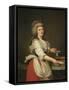 Adelaide Augie (Ou Auguier), Femme De Chambre De La Reine En Laitiere Au Trianon - Madame Adelaide-Adolf Ulrich Wertmuller-Framed Stretched Canvas