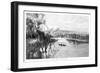 Adelaide, from the River Torrens, 1886-null-Framed Giclee Print