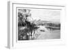Adelaide, from the River Torrens, 1886-null-Framed Giclee Print