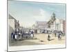 Adelaide, Hindley Street, Plate 41, from 'South Australia Illustrated' by George French Angas, 1847-Samuel Thomas Gill-Mounted Giclee Print