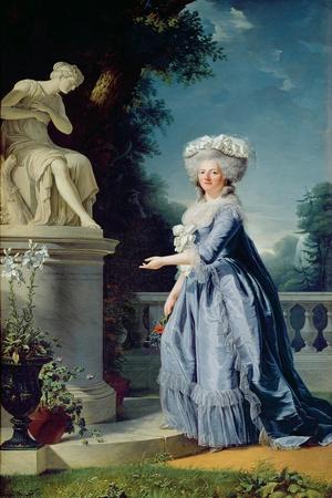 Portrait of Marie-Louise (1733-99) Victoire De France