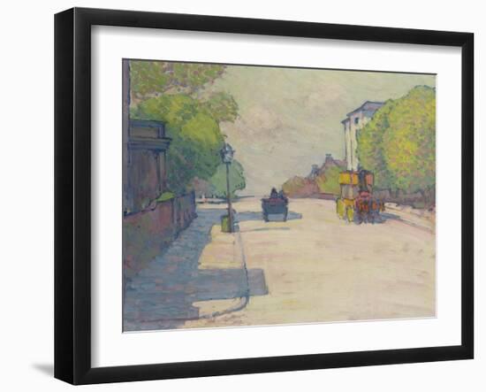 Adelaide Road in Sunlight, 1910-Robert Polhill Bevan-Framed Giclee Print