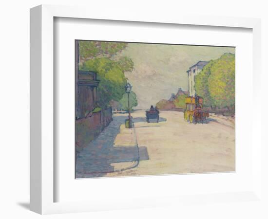 Adelaide Road in Sunlight, 1910-Robert Polhill Bevan-Framed Giclee Print