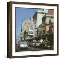 Adelaide: Rundle Street in the City Centre-null-Framed Photographic Print