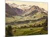 Adelboden, General View, Bernese Oberland, Switzerland, C.1890-C.1900-null-Mounted Giclee Print