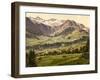 Adelboden, General View, Bernese Oberland, Switzerland, C.1890-C.1900-null-Framed Giclee Print