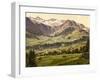 Adelboden, General View, Bernese Oberland, Switzerland, C.1890-C.1900-null-Framed Giclee Print