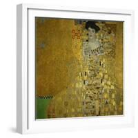 Adele Bloch-Bauer I, 1907 Oil, silver, and gold on canvas 55 1/8 x 55 1/8 in. (140 x 140 cm)-Gustav Klimt-Framed Giclee Print