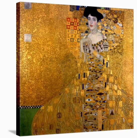 Adele Bloch-Bauer I, 1907-Gustav Klimt-Stretched Canvas