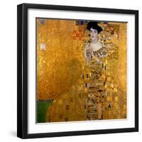 Adele Bloch-Bauer I, 1907-Gustav Klimt-Framed Premium Giclee Print