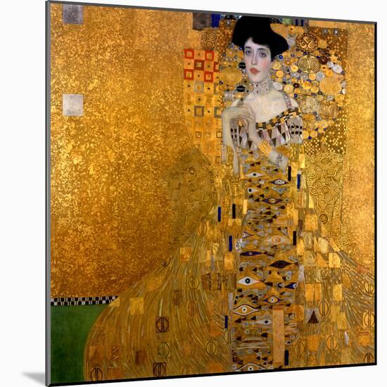 Adele Bloch-Bauer I, 1907-Gustav Klimt-Mounted Giclee Print