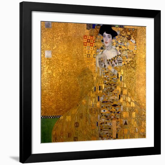 Adele Bloch-Bauer I, 1907-Gustav Klimt-Framed Giclee Print