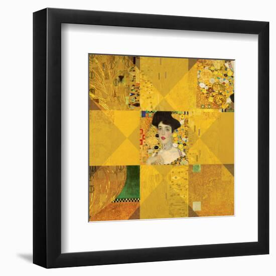 Adele Bloch Bauer-Gustav Klimt-Framed Premium Giclee Print