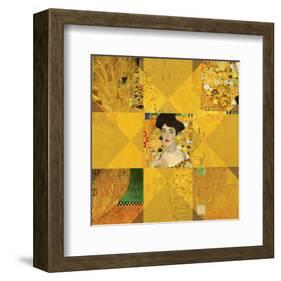 Adele Bloch Bauer-Gustav Klimt-Framed Premium Giclee Print