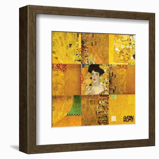 Adele Bloch Bauer-Gustav Klimt-Framed Premium Giclee Print