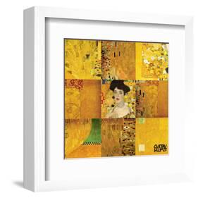 Adele Bloch Bauer-Gustav Klimt-Framed Premium Giclee Print