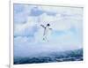 Adelie Penguin about to Jump into the Sea-DLILLC-Framed Photographic Print