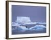 Adelie Penguins on Iceberg, Paulet Island, Antarctica, Polar Regions-David Tipling-Framed Photographic Print