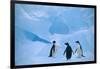 Adelie Penguins Standing on Ice Floe-DLILLC-Framed Photographic Print