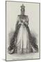 Adelina, Empress of Hayti, in Her Coronation Robes-null-Mounted Giclee Print