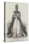 Adelina, Empress of Hayti, in Her Coronation Robes-null-Stretched Canvas