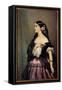 Adelina Patti, 1863 (Oil on Canvas)-Franz Xaver Winterhalter-Framed Stretched Canvas