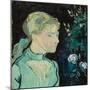 Adeline Ravoux, 1890 (Oil on Fabric)-Vincent van Gogh-Mounted Giclee Print