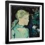 Adeline Ravoux, 1890 (Oil on Fabric)-Vincent van Gogh-Framed Giclee Print