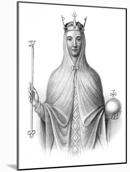 Adeliza of Leuven, Queen of Henry I of England-Henry Colburn-Mounted Giclee Print