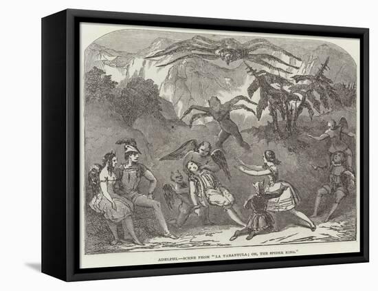 Adelphi, Scene from La Tarantula; Or, the Spider King-null-Framed Stretched Canvas