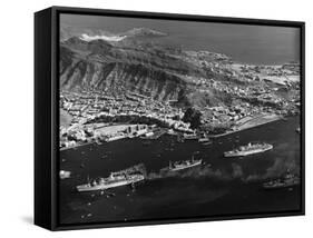 Aden from the Air-null-Framed Stretched Canvas