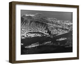 Aden from the Air-null-Framed Premium Photographic Print