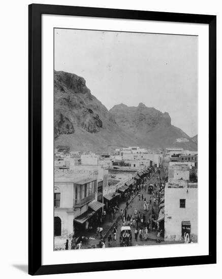 Aden's Main Street-null-Framed Photographic Print